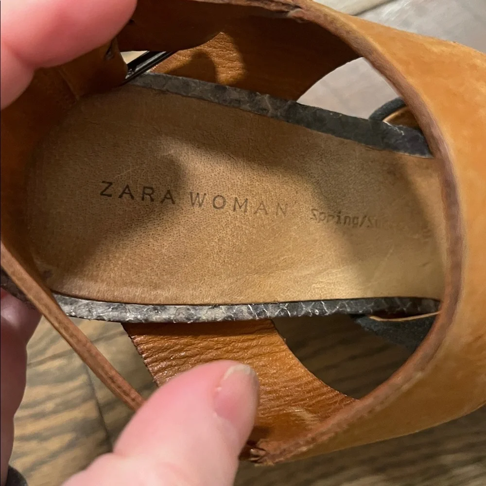 Zara wedges fair condition size 37
